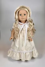 Regency Era Gown & Bonnet for 18 inch American Girl Doll Caroline (no doll)