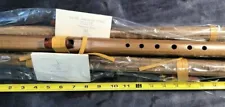 Key of F#, 22” Poplar Wooden Flute finished ready to play Instructions included!