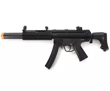 H&K MP5 SD6 6mm BB AEG Semi-Auto Airsoft Gun - Black (2275053)