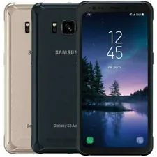 Samsung Galaxy S8 Active 64GB SM-G892A GSM AT&T Unlocked Smartphone Very Good A+