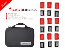 18 Imanes terapeuticos 4000 gauss Therapeutic magnets. Bonus 1 doble polaridad