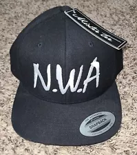 NWA YUPOONG Embroidered Snapback New With Sticker And Tag Authentic