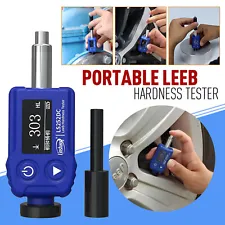 Portable Leeb Hardness Tester LS252DC Durometer DC Impact Device for Metal Steel