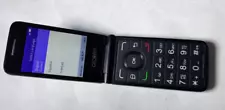 Alcatel My Flip A405DL Black TracFone 4G LTE GSM WiFi Cell Phone *READ*