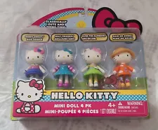 Hello Kitty Mini Doll 4 Pack