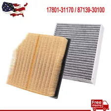 Engine&Carbon Cabin Air Filter For LEXUS IS250 IS300 GS350 GS200t RC350 RC300