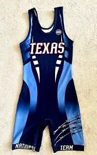 Beautiful TEXAS National Team Wrestling Singlet MEDIUM