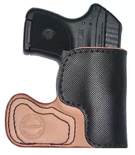 Worlds Best Pocket Holster, Pocket Grabber, 100% USA Made Top Quality, Leather