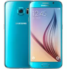 Samsung Galaxy S6 SM-G920P Sprint Only 32GB Blue Topaz B