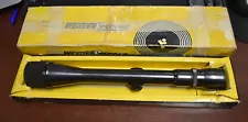 Vintage Weaver Model V-9 Rifle Scope In Original Box