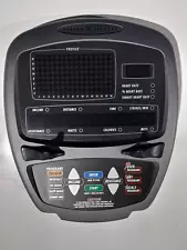 Elliptical Vision Fitness HRT S7200 Console/Display