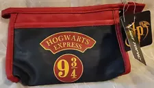 Harry Potter Makeup Bag Clutch Purse Cosmetic Toiletry Travel Hogwarts Express 9