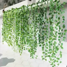 Artificial Ivy Leaf Plants Fake Hanging Garland Plants Home Vine Foliage Nice