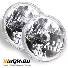 2x 7"Inch LED Headlights Hi/Lo for Toyota Corolla 1969-1980 Land Cruiser 1979-87 (For: 1969 Toyota)