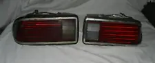 1974-1977 Chevy Camaro Rear Tail Lights, GM Originals, Pair, LH RH #C