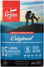 ORIJEN Original Dry Dog Food, Grain Free Dog Food for All Life Stages, 13 LB