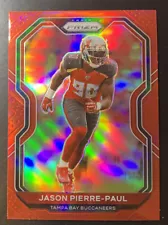 2020 Prizm Red #261 Jason Pierre-Paul Super Short Print /10 Or Less