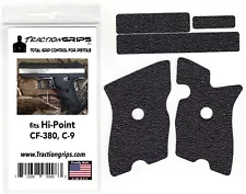 Tractiongrips rubber grip tape cover for Hi-Point C-9, CF-380 / 9mm & .380 grips