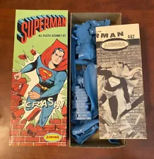 New ListingAurora 1966 #462-100 Superman Model Kit MIB Complete; Rare Line Art version