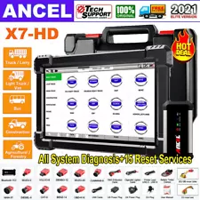 HGV Heavy Duty Diesel Truck Diagnostic Tablet OBD2 All System Scanner DPF ABS US