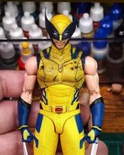 PAINTED ZD Toys Wolverine Head Only Deadpool Movie Hugh For Figures Marvel