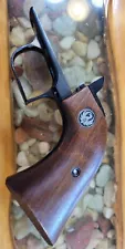 Ruger Super Blackhawk grip frame with wood factory grips, Used