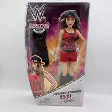 WWE Superstars Nikki Bella Fashion Figure 12” 2017 Mattel Barbie Doll Rare FGW27