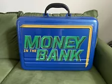 WWE Official Full Size Replica Blue Money In The Bank Briefcase w/ Keys Working