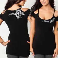 Metal Mulisha "Adorned" Ladies Tunic Top Size S