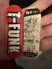 2 Vintage Baker T-Funk Tech Decks