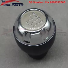 Chrome Shifter Knob Manual Transmission For 2007-18 Jeep Wrangler JK 68085312AB