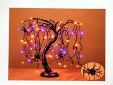 24 Inch Halloween Willow Tree LED Spooky Bonsai Tree