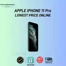 New Listing【Hot Sale】Apple iPhone 11 Pro-256GB-FRONT 12MP REAR 12MP All Colors-Unlocked 7#e