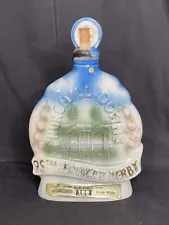 1969 JIM BEAM KENTUCKY DERBY 95th RUN FOR THE ROSES DECANTER LIQUOR BOTTLE