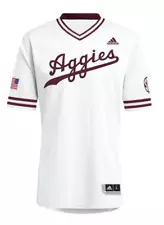 Adidas Texas A&M Aggies Mens White Script Jersey, Sale Off, selling fast