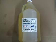 1 GAL OF MOBIL VELOCITE SPINDLE OIL #6 for BRIDGEPORT MILL & HARDINGE LATHE