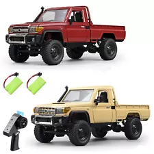 RC Rock Crawler 1/12 4WD 2.4G All Terrain RC Truck w/Controllable Headlight U8W0