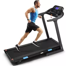 3.25HP 18 INCH Wide Treadmill with Incline Walking Running Machine LCD Display