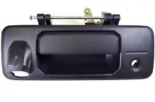 Tailgate Handle Textured Black with Camera Hole for Toyota Tacoma Tundra