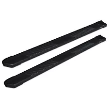 RAPTOR 1704-0143BT Running Boards Steps 6in OEM Style Black Aluminum for 07-21