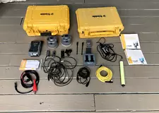 Trimble R10 GNSS survey equipment receiver and Trimble TDL 450H Radio used