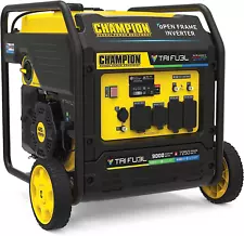 Champion 9,000-W Tri-Fuel Gas Inverter Generator with Electric Start, CO Sensor