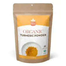 Organic Turmeric Powder- UDA Certified- Pure and Natural for Cooking and Healing