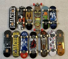 New ListingTech Deck Lot Tony Hawk Santa Cruz Toy Machine Willy Santos Finger Skateboard