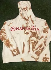 Mamba Mambacita x dannijo Kobe Gigi Bryant tie dye hoodie sweater XL