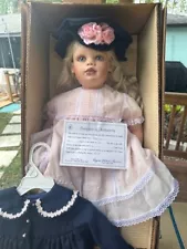 VIRGINIA EHRLICK TURNER COLLECTOR DOLL WITH CERIFCATE OF AUTHENTICITY