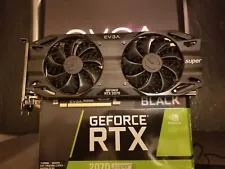 New ListingEVGA Geforce RTX 2070 Super Black Graphics Card (08G-P4-3071-KR)