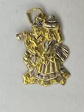 22K Gold Pendant 1.7 Grams African Dancers (1.7 Grams x 22k Gold) We Combine