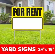 for rent signs for sale