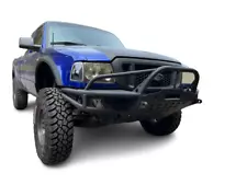 Baja Style Winch Front Bumper With Bullbar - Ford Ranger (98-11)